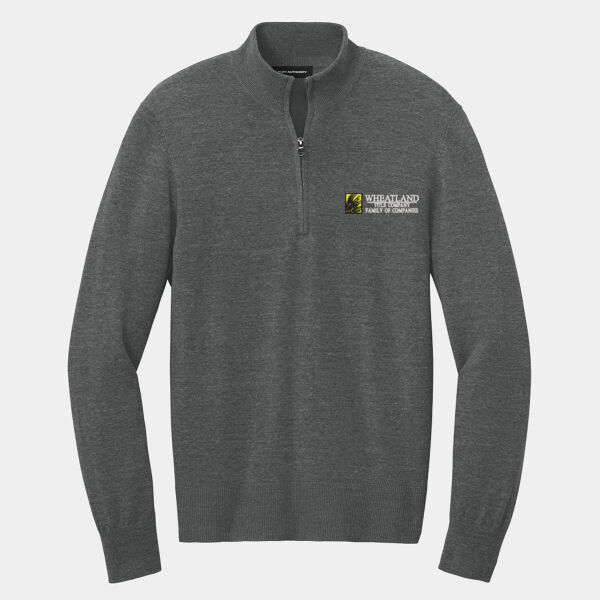 Wheatland Title 1/2 Zip Sweater Thumbnail