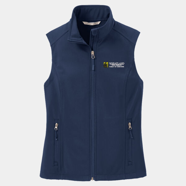 Ladies Wheatland Soft Shell Vest Thumbnail