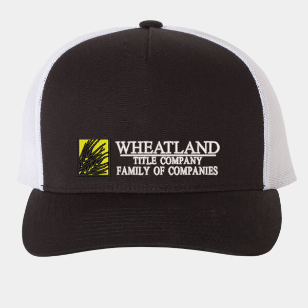 Wheatlnad Title 5 Panel Trucker Hat Thumbnail