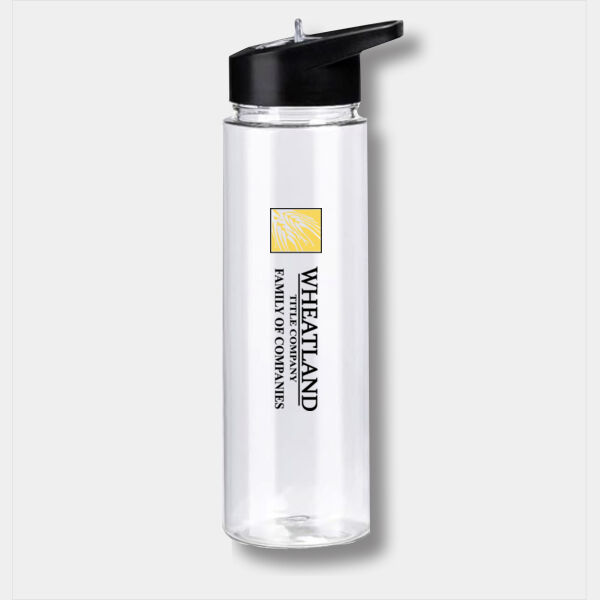 Wheatland Title Clear Water Bottle Thumbnail